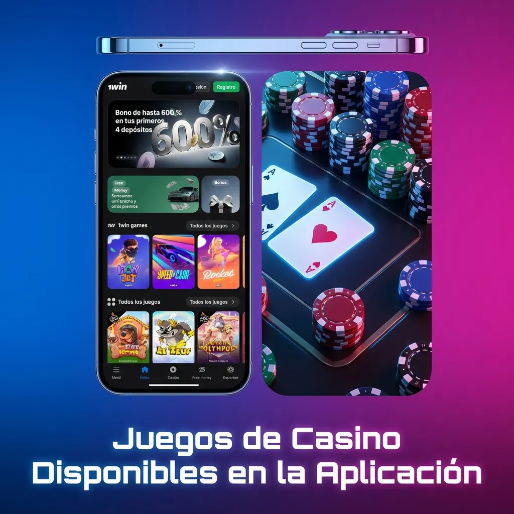 Casino app interface showing slots, live dealer games, and popular titles like Book of Dead, Gates of Olympus, and Aviator