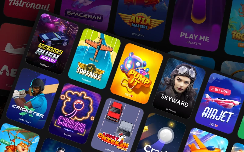 Juega a los juegos rápidos de 1Win.
