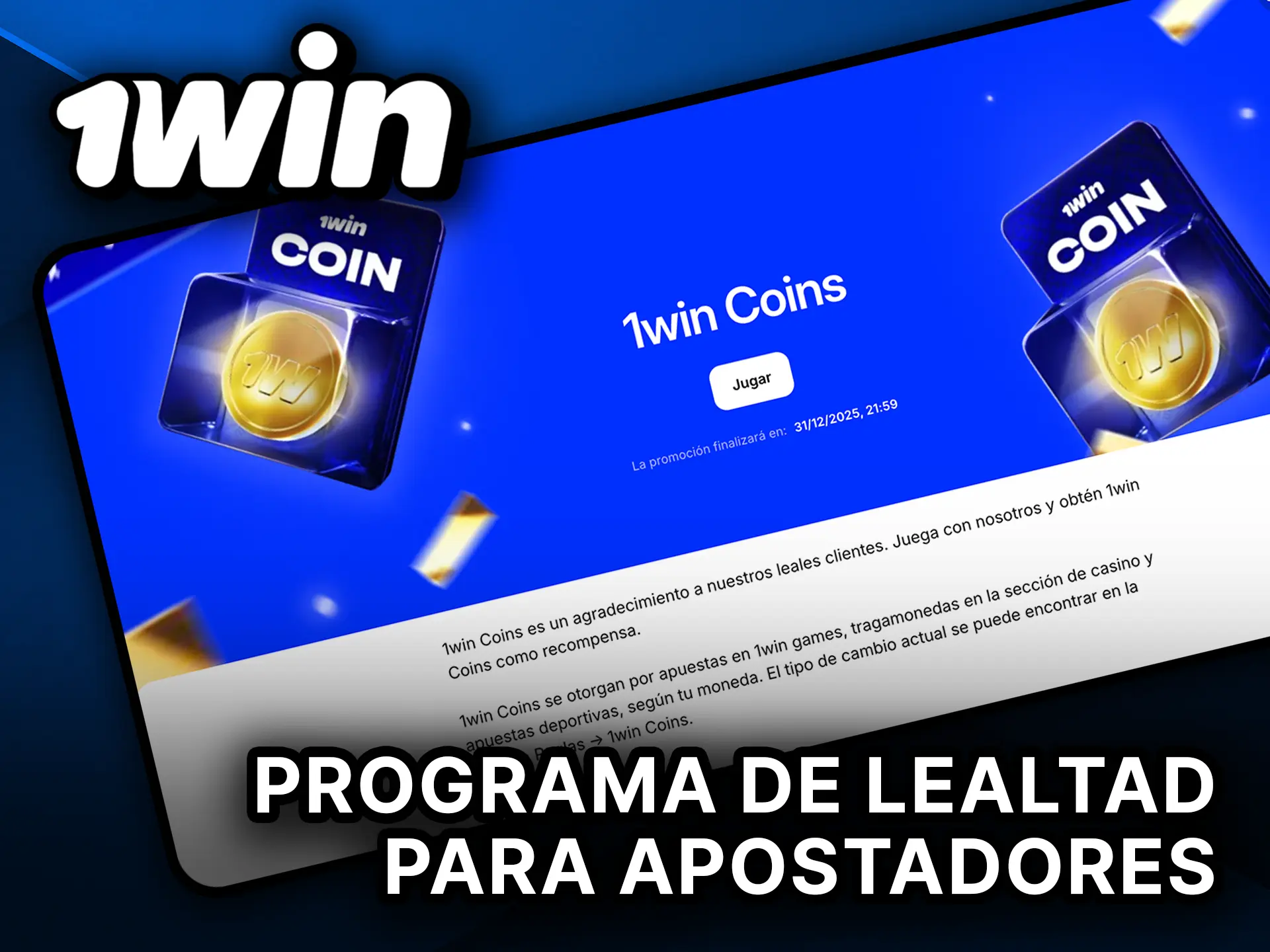 Únete al programa de lealtad de 1Win y recibe recompensas exclusivas.
