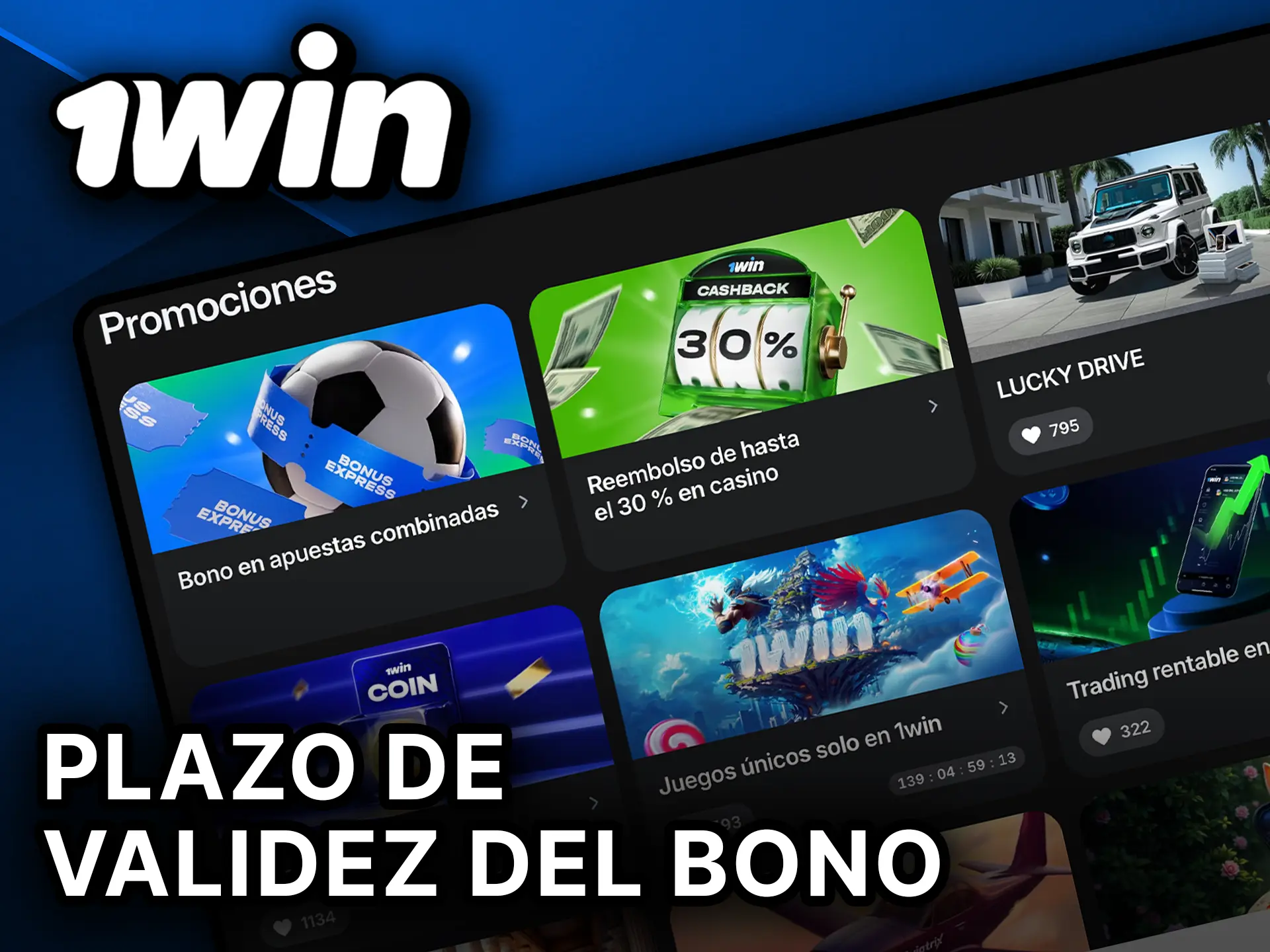 Aprovecha el tiempo límite del bono de bienvenida en 1Win antes de que expire.