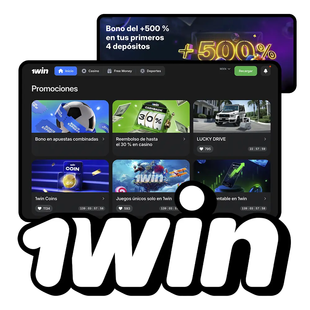 Bonos y promociones de 1Win en México para aumentar tus ganancias hoy mismo.