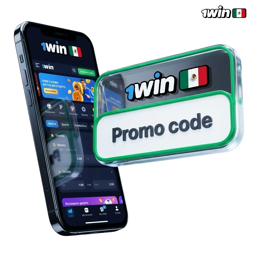 Código promocional 1win México: bono de bienvenida 600%, cashback 30%, beneficios VIP y giros gratis en apuestas