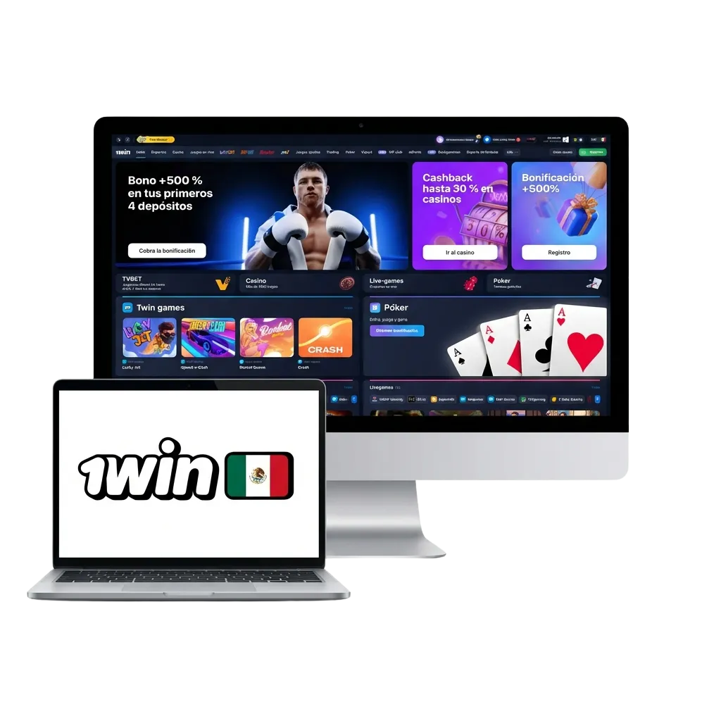 App 1win para PC: acceso a casino en vivo, ruleta, tragamonedas y juegos de mesa en Windows y Mac