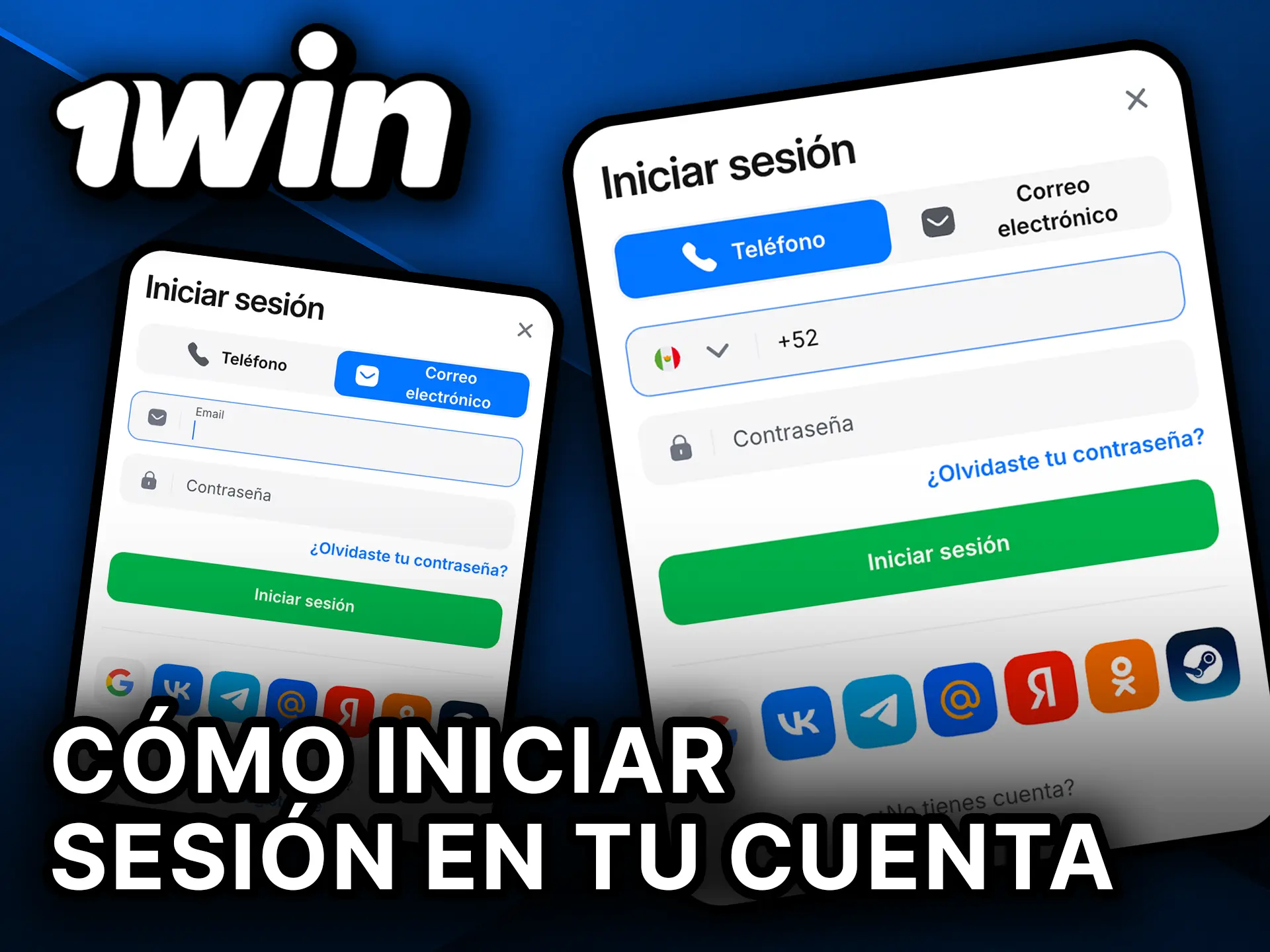 Aprende cómo iniciar sesión en tu cuenta de 1Win.
