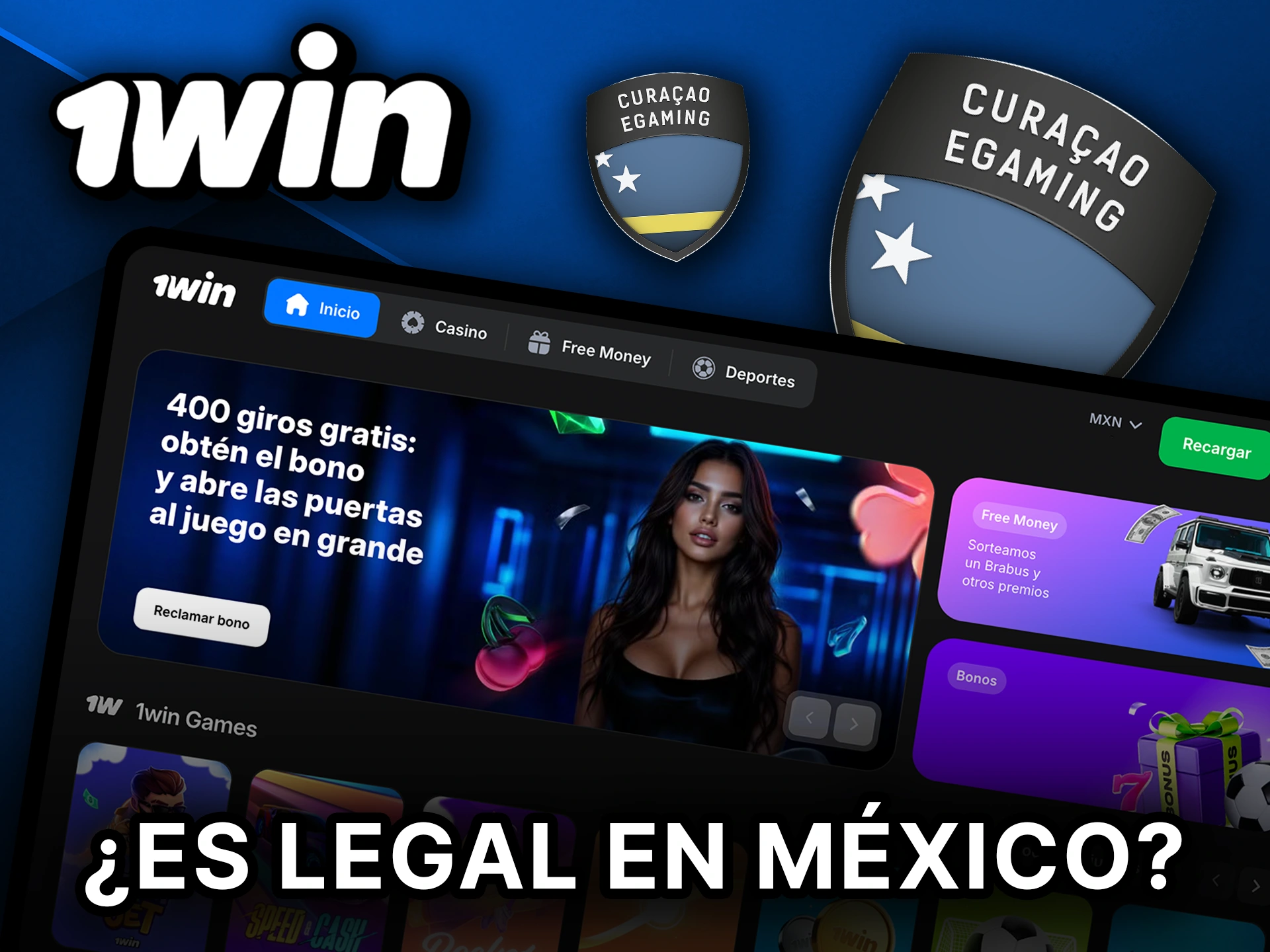 Descubre si 1Win es legal en México.